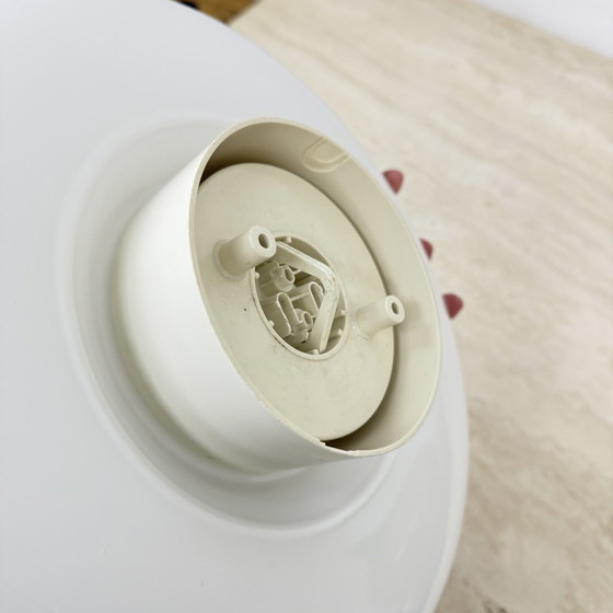 Image 1 of Lampada da soffitto o da parete in vetro 961, tedesca, di metà secolo, di Wilhelm Wagenfeld per Lindner, anni '50