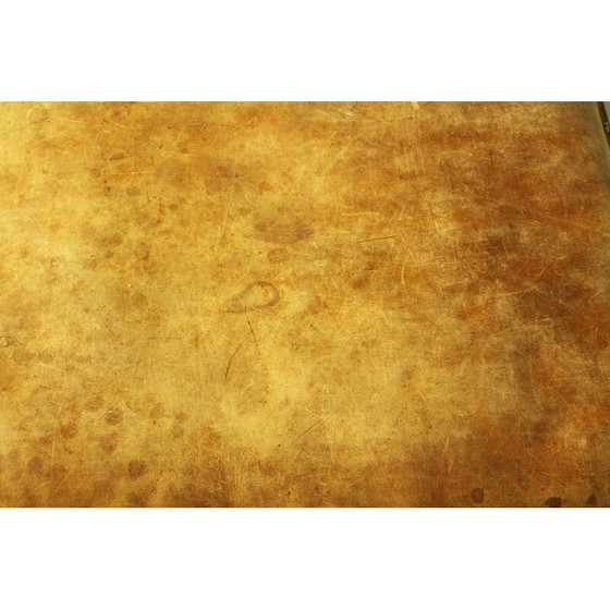 Image 1 of Vintage cowhide gym mat, 1930
