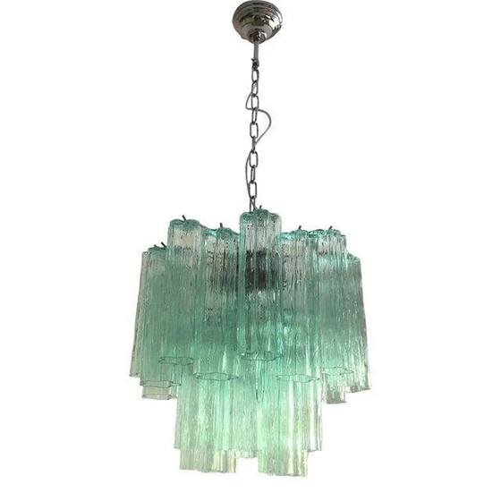 Image 1 of Contemporary Murano Glass Sputnik Chandeliers, Mazzega Style Lot Of 2