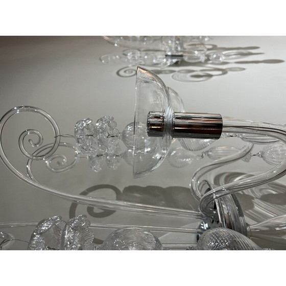 Image 1 of Coppia di lampade da parete vintage Venini, anni '90