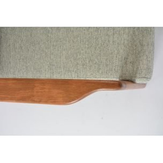 Image 1 of Poltrona vintage BZ poltrona riccia grigia e crema scandinava