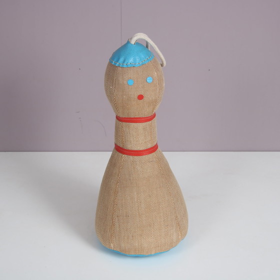 Image 1 of Jute and Leather Toy by Renate Müller for H. Josef Leven Kg, Germany 1960