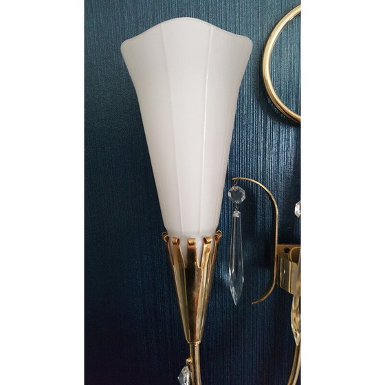 Image 1 of Arum wall lamp with 3 lights for Lunel - 1950s