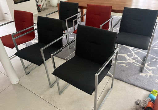 6x Arco Frame dining room chair