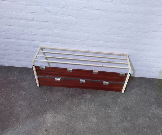 Image 1 of Wall Coat Rack Wenge - Vintage