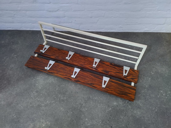 Image 1 of Wall Coat Rack Wenge - Vintage