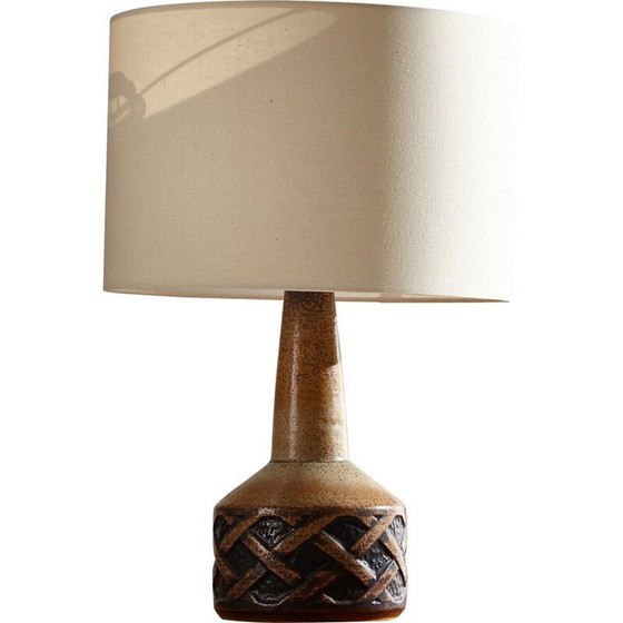 Image 1 of Vintage ceramic table lamp by Søholm Stentøj, 1960s
