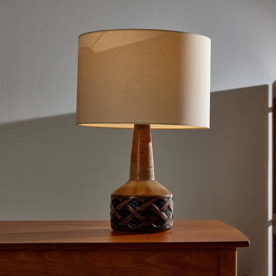 Image 1 of Vintage ceramic table lamp by Søholm Stentøj, 1960s