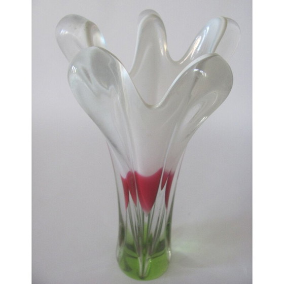 Image 1 of Vintage metal vase by J. Hospodka, Czechoslovakia 1960