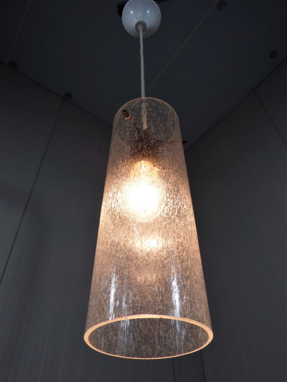 Image 1 of Glass pendant lamp by Kaiser Leuchten, 1960's