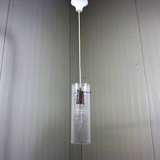 Image 1 of Glass pendant lamp by Kaiser Leuchten, 1960's