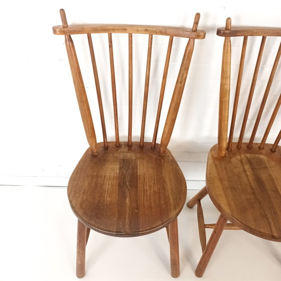 Image 1 of 4x vintage bar chair De Ster Gelderland 