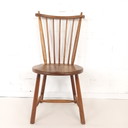 4x sedie a doghe vintage De Ster Gelderland 