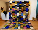 Tappeto berbero marocchino - 316 cm x 202 cm - lana colorata