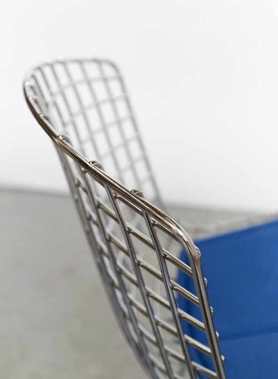 Image 1 of 6x Knoll International Wire Chair No.420 by Harry Bertoia