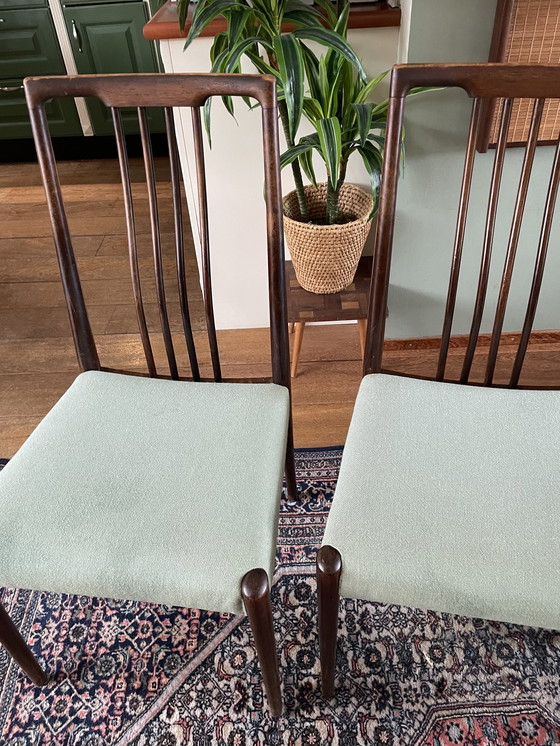 Image 1 of 4x Chaises de salle à manger vintage