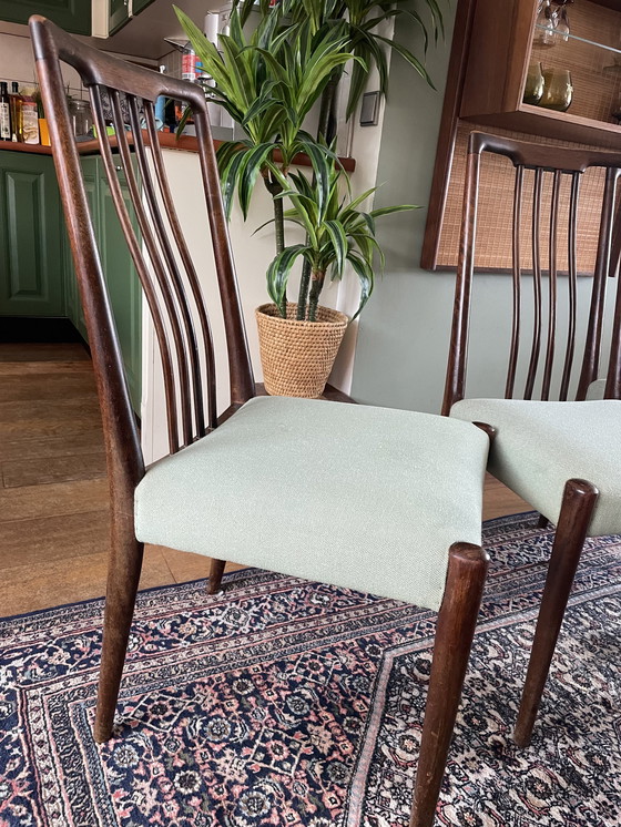 Image 1 of 4x Chaises de salle à manger vintage