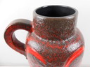 West Germany Fat Lava vase