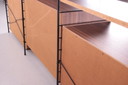 WHB Grand meuble mural vintage ou string regal, 1960 Allemagne