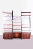 WHB Grand meuble mural vintage ou string regal, 1960 Allemagne