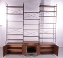 WHB Grand meuble mural vintage ou string regal, 1960 Allemagne