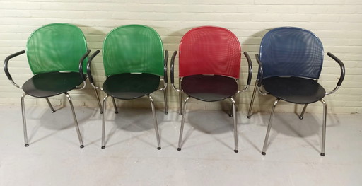 6x Orta Christoph Hindermann stoelen