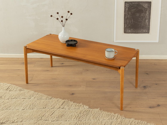 Image 1 of table basse longue classique avec plateau flottant