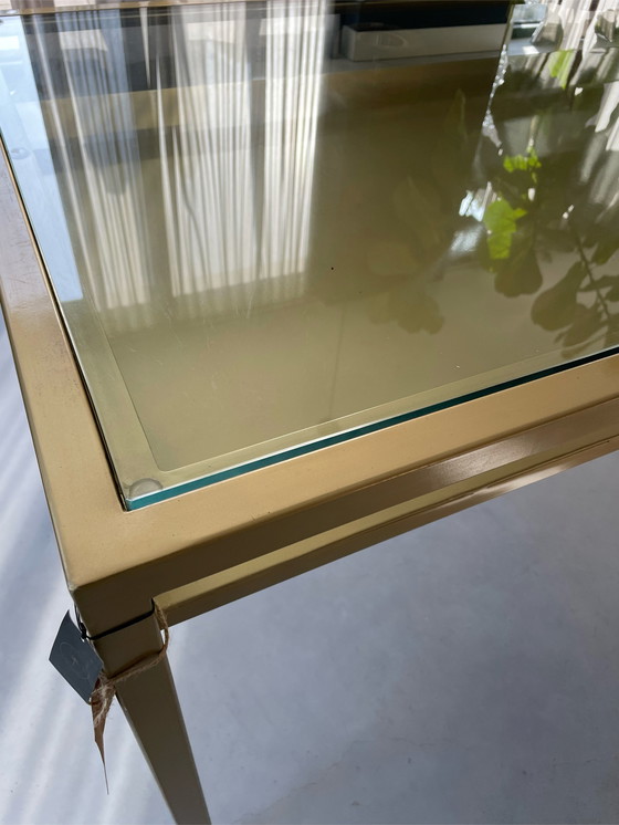 Image 1 of Nordal gold metal dining table