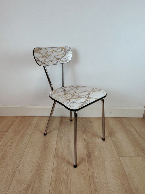 Image 1 of Chaise vintage en formica