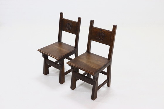 Image 1 of 2 x Sillas de comedor antiguas