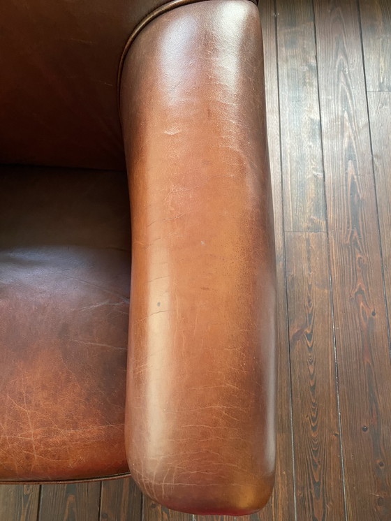 Image 1 of Vintage Sheep Leather Club Armchair