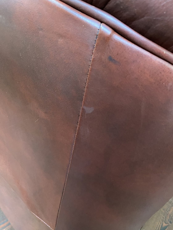 Image 1 of Vintage Sheep Leather Club Armchair