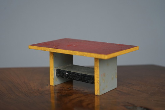 Image 1 of Miniature Dining Room Set by Ko Verzuu for Ado, 1930s, Set of 6