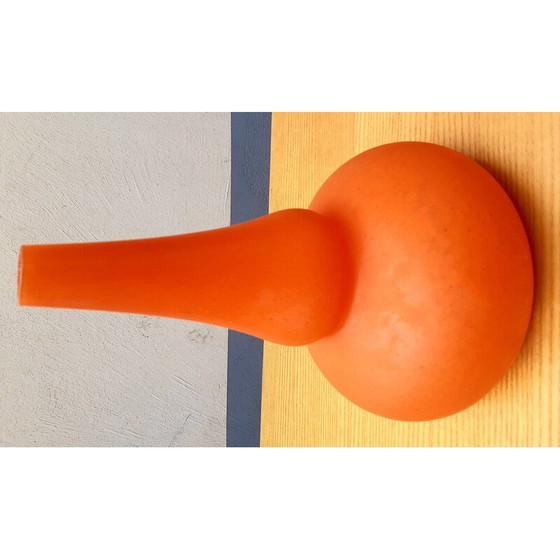 Image 1 of Vintage glass vase soliflore by Daum Nancy