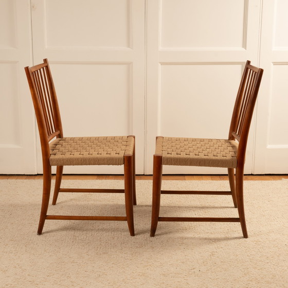 Image 1 of Pair Of Paolo Buffa Chairs