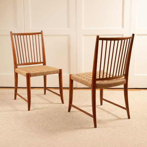 Image 1 of Pair Of Paolo Buffa Chairs