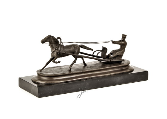 Image 1 of Russian Troika With Horse Image