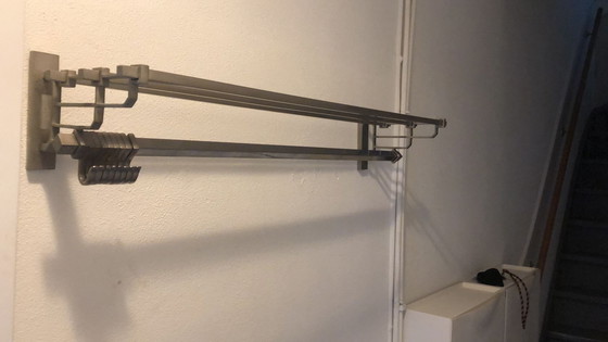 Image 1 of Art Deco Wall Coat Rack