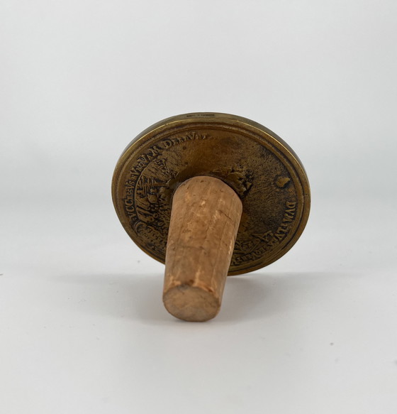 Image 1 of Carl Auböck bottle stopper brass