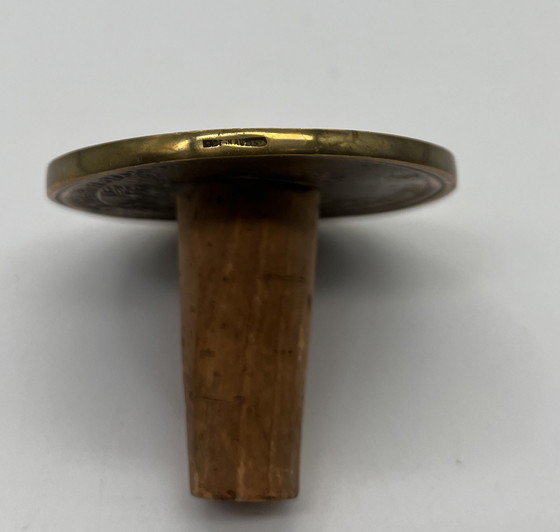 Image 1 of Carl Auböck bottle stopper brass