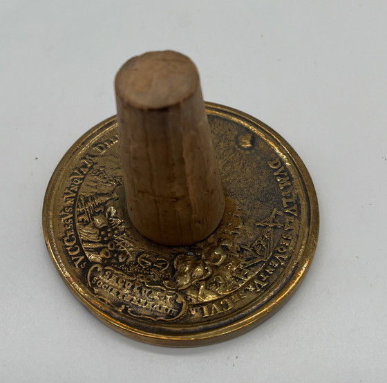 Image 1 of Carl Auböck bottle stopper brass