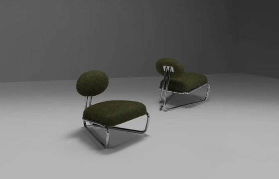 Image 1 of 2x Cantilever chairs