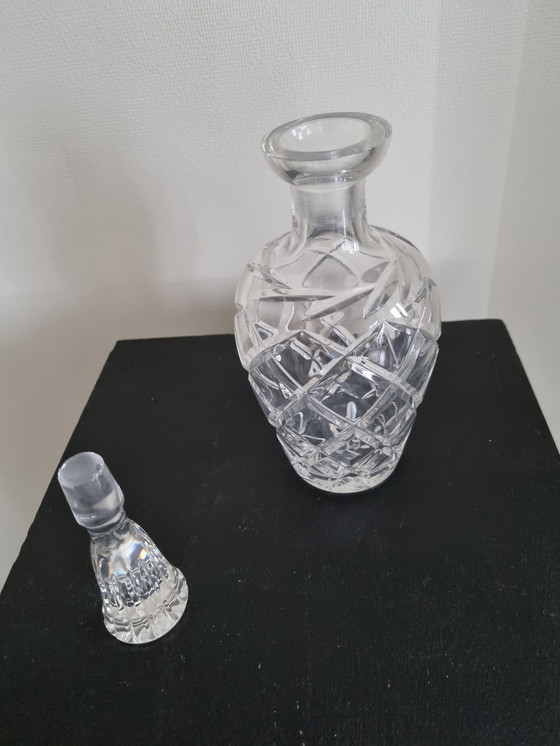 Image 1 of Carafe en cristal vintage