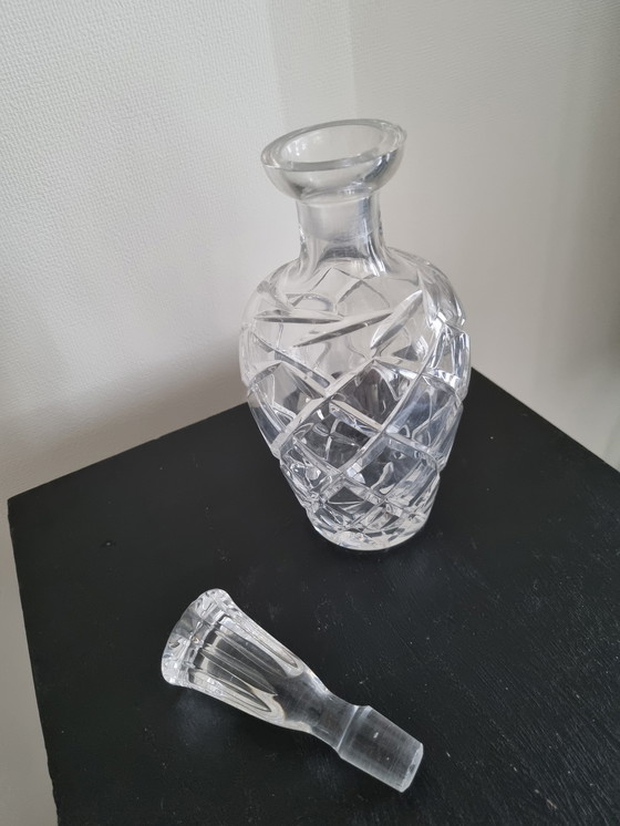 Image 1 of Carafe en cristal vintage