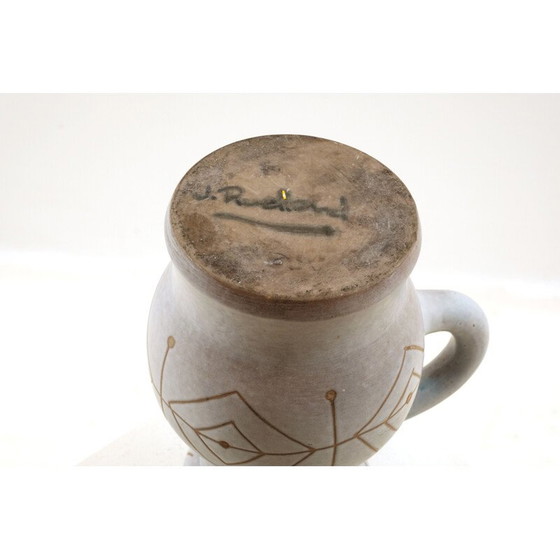 Image 1 of Vintage pitcher by Jacques Ruelland, 1950