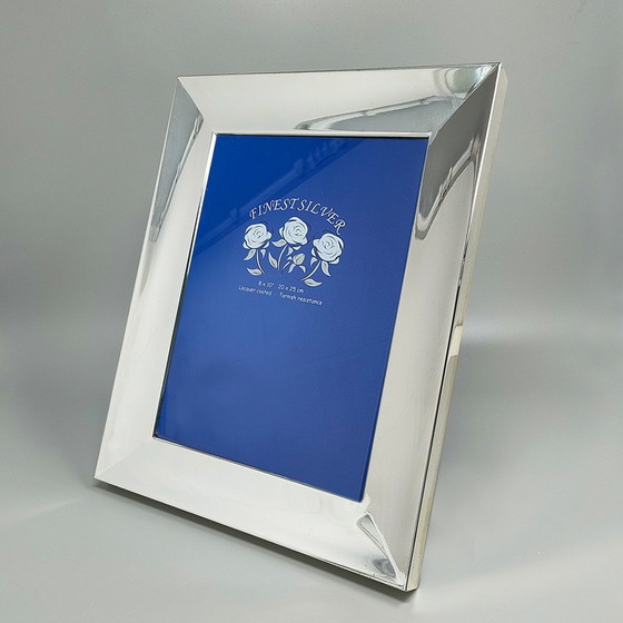 Image 1 of Splendida cornice per foto in argento placcato anni &#39;70 - Made in Italy
