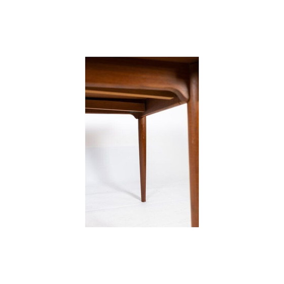 Image 1 of Vintage teak table with extensions Denmark 1960s
