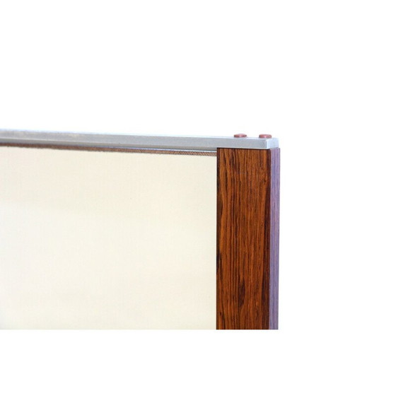 Image 1 of Specchio vintage in palissandro e metallo, Svezia 1960