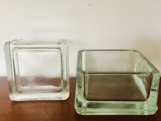 Image 1 of Mid-Century Lumax Ashtrays By Charlotte Perriand, Set Of 2