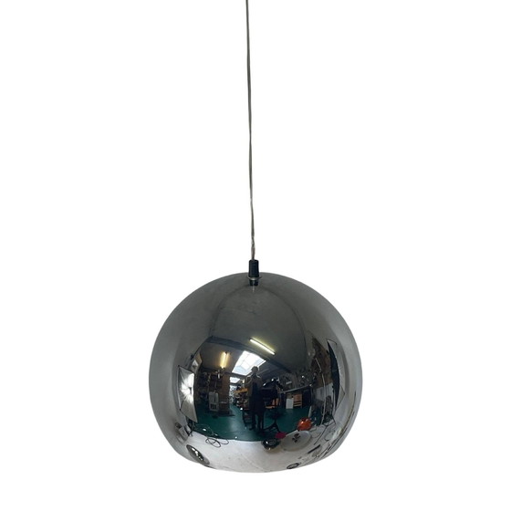 Image 1 of Space Age Design - Hala - Hanging Pendant - Globe - Chromed - Marked On The Inside